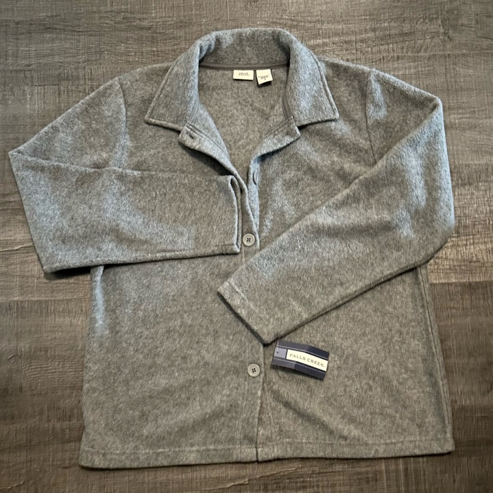 Falls Creek Heather Gray Cardigan